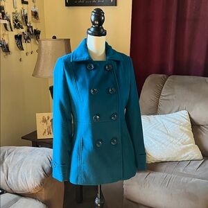 Lovely Teal Colored Coat
